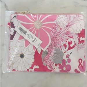 Floral Printed Zip Pouch